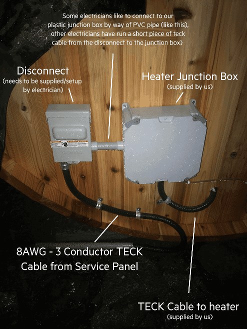 Sauna Electrical Wiring Diagram